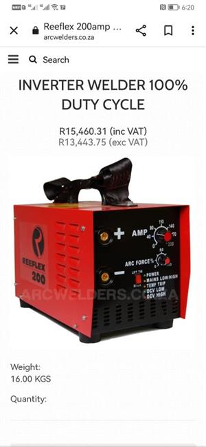 Inverter Welder Duty Cycle