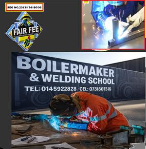 Boilermaker & Welding Training Course NQF level 4, Register now