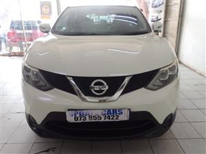2016 NISSAN QASHQAI  1.2 VISTA  96 000km  WHITE Color  Manual  Interior Interior