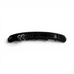 Gloss Black Gti Style Rear Diffuser with Dummy Pipes for VW Polo Vivo/9N3