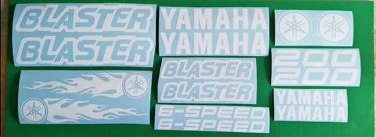 Yamaha Blaster 200 stickers vinyl cut decal sets