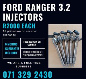 FORD RANGER 3.2 INJECTORS FOR SALE WITH WARRANTY INCLUDED 