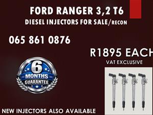 FORD RANGER 3.2 T6 DIESEL INJECTORS FOR SALE - EXCELLENT CONDITION