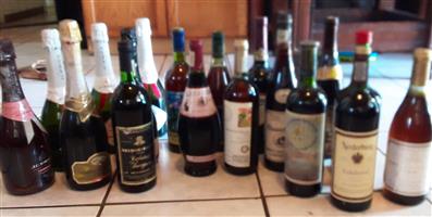 20 xVintage wine and champagne 