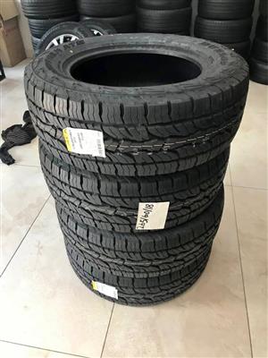 Dunlop grandtrek 265/60 R18 brand new set