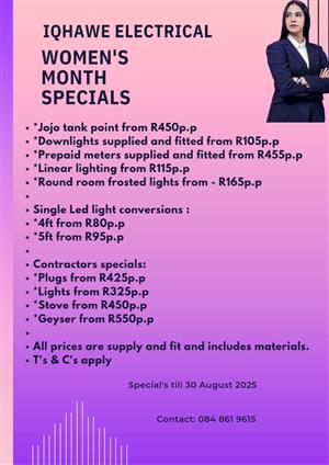 Special Offer for August