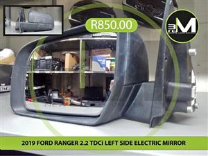2019 FORD RANGER 2.2 TDCi LEFT SIDE ELECTRIC MIRROR - MV0652
