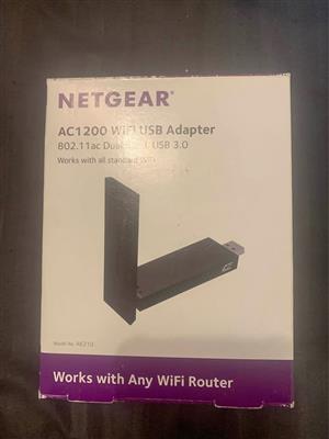 Netgear AC1200 WiFi USB Adapter Module Long Range