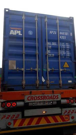 Special on 12m GP Shipping Containers in Johannesburg