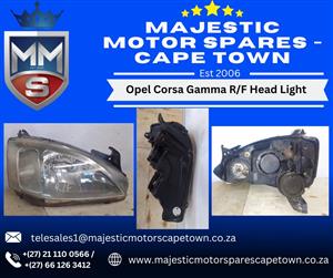 Opel Corsa Gamma Right Side Head Light