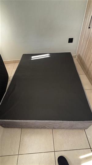Double bed (base and mattress)