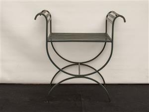Wrought Iron Romanesque Patio Chair - SKU 1693 