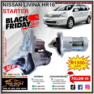 NISSAN LIVINA HR16 STARTER