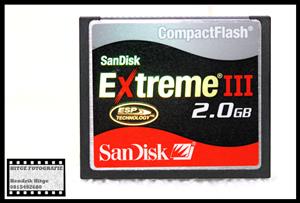 SanDisk Extreme III 2GB Compact Flash