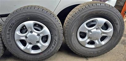 Mahindra Scorpio S4/S6/S10/Karoo Rims and Tyres