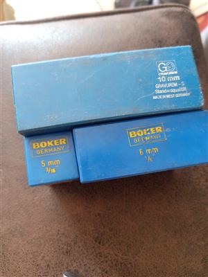 Broker/Gravurem Steel letter+Number Stamps