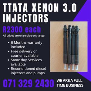 TATA XENON 3.0 INJECTORS FOR SALE WITH WARRANTY 