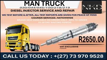 Man Truck Diesel Injectors 