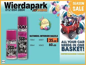 Get Ultimoil Interior Dazzle at these LOW prices!