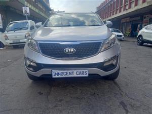 2014 KIA SPORTAGE 1.6 PETROL ENGINE, MANUAL TRANSMISSION, MILEAGE 9000KM