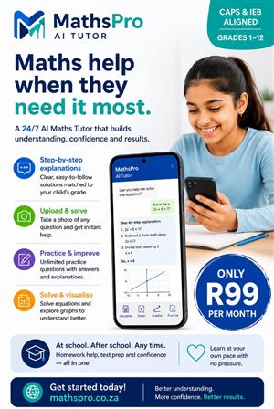 Maths Pro AI Tutor 