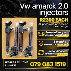 VW AMAROK 2.0 INJECTORS FOR SALE WITH WARRANTY 