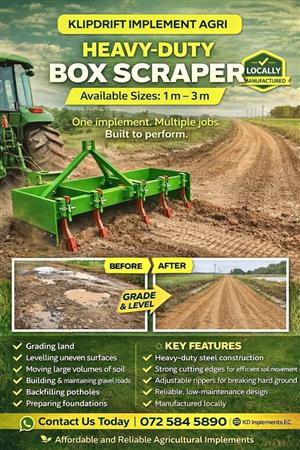 1M - 3M Heavy Duty Box Scraper