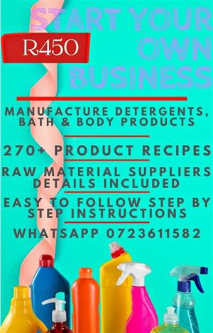 270+ Product Recipes - Start Your Own Home Based Business