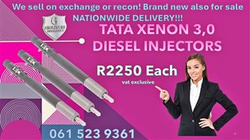 TATA XENON 3.0 DIESEL INJECTORS ON EXCHANGE OR RECON
