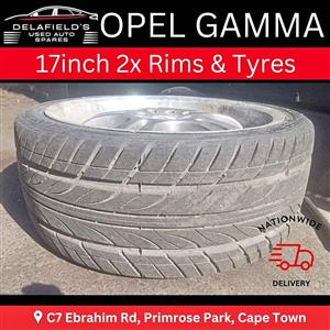 17inch Rims and tyres
