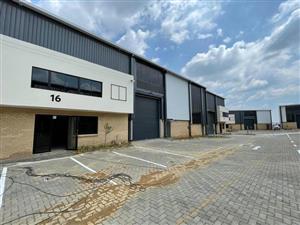 This modern unit is situated in a sought-after secure Industrial Park in Samrand
