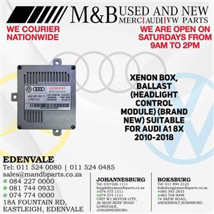 Xenon Box, Ballast (Headlight Control Module)(Brand New) Suitable for Audi A1 8X 2010-2018