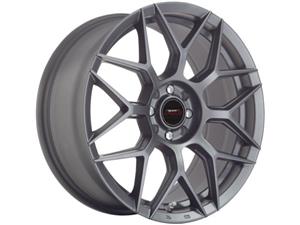14″ A-Line Classic 4/100 & 4/108 Charcoal Grey Alloy Wheels