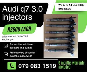 AUDI Q7 3.0 INJECTORS FOR SALE WITH WARRANTY 