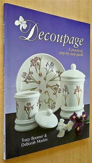 3 Practical Decoupage books.