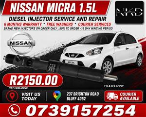 Nissan_Micra_1.5L_Diesel_Injectors_On_Recondition 