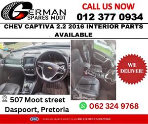 Chev Captiva 2.2 2016 Interior Parts