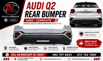  AUDI Q2 REAR BUMPER ASSEMBLY FOR SALE 