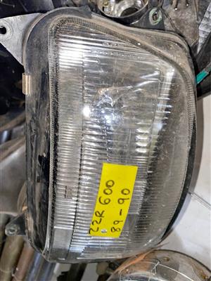 Kawasaki ZZR 600 headlight. Meyerton bike scrapyard new and secondhand spares.