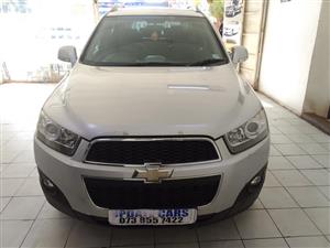 2013 Chevrolet Captiva LT AWD 4x4 2.0 Silver  ColorManual, Petrol, Sparekey  88000km  