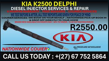 Kia K2500 Delphi Diesel Injectors on Repair