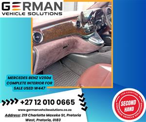 Mercedes Benz V250d w447 complete interior for sale used 