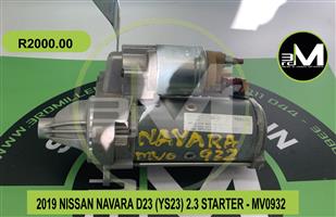 STARTER - NISSAN NAVARA YS23