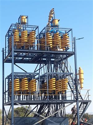 We design and manufacture Complete INFEED CHROME CRUSHING, SCREENING, WASH PLANT