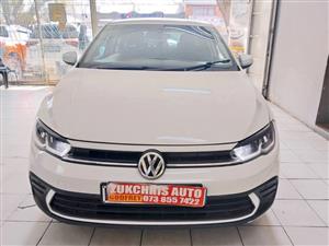 2024  VW Polo -9  TSI 1.0 Manual Milage 23000 km  Petrol   white color Price R192,000