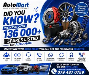 List your Spares with Junk Mail and Auto Mart 