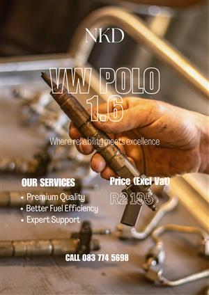 VW POLO 1.6 - QUALITY DIESEL INJECTORS AVAILABLE FOR SALE & RECONDITIONING