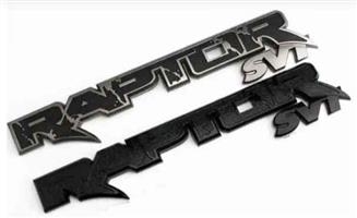 Raptor SVT badges emblem