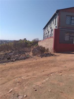 Vacant land available for tut students accommodation for future investment.