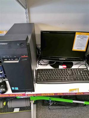 Lenovo Desktop 90BX001GSA Intel Pentium J2900 @ 2.41GHz, Quad Core, 4GB RAM, 500GB HDD, 6 Months War